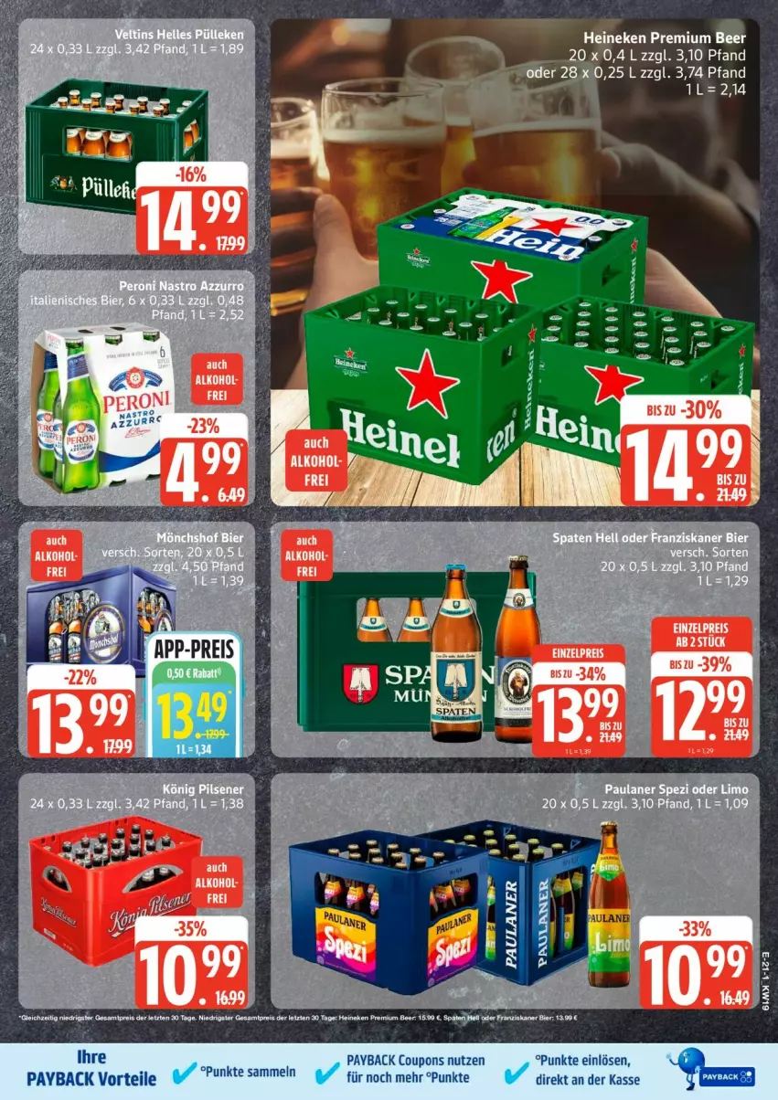 Aktueller Prospekt Edeka - Prospekte - von 04.05 bis 09.05.2026 - strona 24 - produkty: coupon, coupons, Paula, paulaner, payback