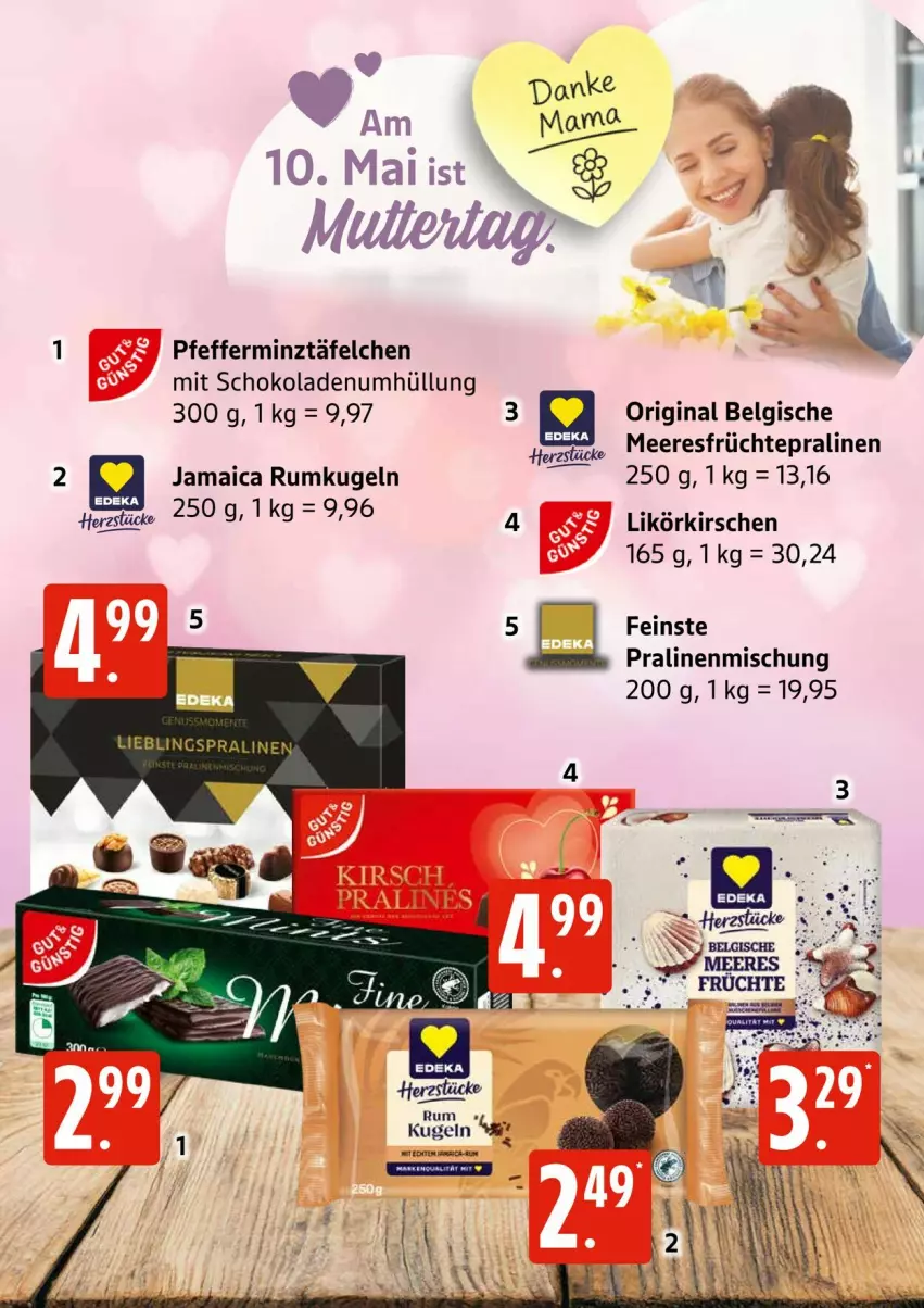 Aktueller Prospekt Edeka - Prospekte - von 04.05 bis 09.05.2026 - strona 6 - produkty: früchte, gin, kirsch, kirsche, kirschen, Kugel, LG, likör, meeresfrüchte, pfeffer, pralinen, rum, schoko, schokolade, schokoladen