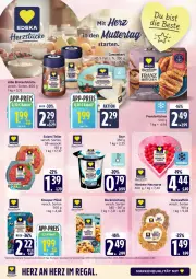 Gazetka promocyjna Edeka - Prospekte - Gazetka - ważna od 09.05 do 09.05.2026 - strona 4 - produkty: aufstrich, backmischung, brot, brotaufstrich, brotaufstriche, camembert, elle, himbeer, müsli, regal, salami, Skyr, teller, torte, waffeln, Yo