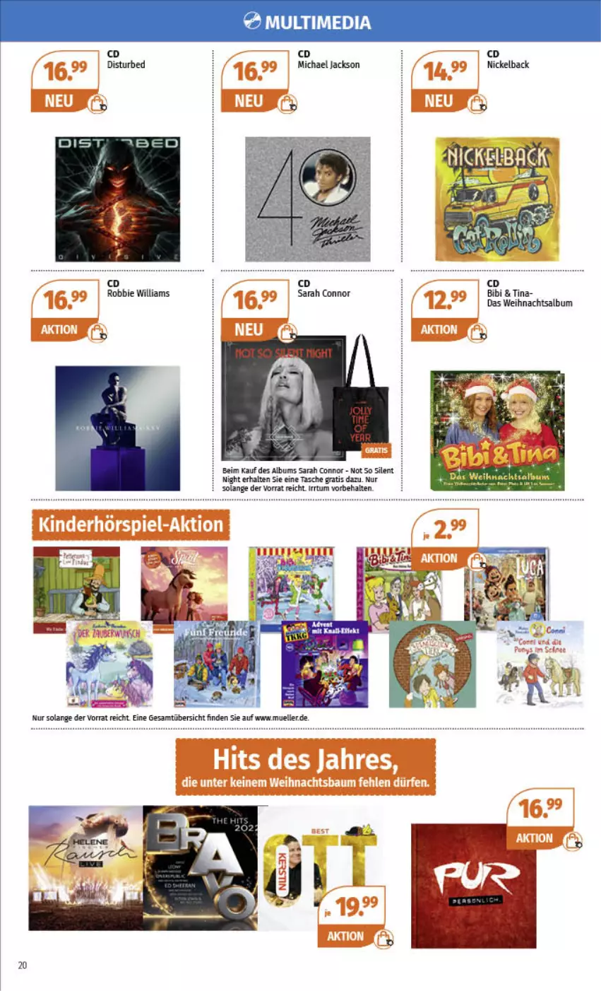 Aktueller Prospekt Mueller - Spielware & Multi-Media - von 27.11 bis 10.12.2022 - strona 20 - produkty: elle, Tasche, Ti