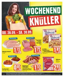 Gazetka promocyjna Edeka - Angebote der Woche - Gazetka - ważna od 30.09 do 30.09.2023 - strona 26 - produkty: Abtei, beere, beeren, beutel, deka, Dr. Oetker, eis, emmentaler, flammkuchen, geschnetzeltes, himbeer, himbeere, himbeeren, HP, jumbo, Käse, küche, kuchen, Küchen, lamm, pfanne, pfeffer, Pfefferbeißer, pizza, reis, ristorante, ristorante pizza, salami, schnitzel, Speck, Ti, Zelt, ZTE