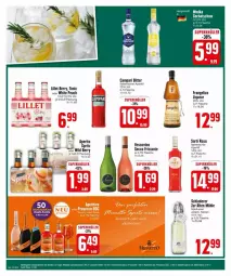 Gazetka promocyjna Edeka - Prospekte - Gazetka - ważna od 17.08 do 17.08.2024 - strona 22 - produkty: aperitif, Bad, campari, ecco, flasche, frizzante, lillet, mionetto, Schladerer, Ti, tonic, vescovino, Wild, wild berry