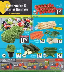 Gazetka promocyjna E Center - Angebote der Woche - Gazetka - ważna od 13.05 do 13.05.2023 - strona 6 - produkty: basilikum, bio, bio-zucchini, Bona, bürste, deka, eis, elle, ente, Fugenbürste, Garten, Gartenschere, gurke, gurken, handschuhe, kohlrabi, kopfsalat, möhren, reis, rispentomaten, salat, Schal, Schale, Schere, schuhe, spargel, super-knüller, teller, Ti, tomate, tomaten, topf, wolfgarten, zucchini