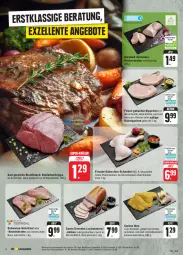 Gazetka promocyjna Edeka - Angebote der Woche - Gazetka - ważna od 23.09 do 23.09.2023 - strona 4 - produkty: angebot, angebote, braten, cordon bleu, eis, elle, emmentaler, ente, fleisch, Frische Hähnchen, hähnchen-schenkel, henkel, hinterschinken, Käse, kasseler, küche, lachs, Lachsbraten, LG, nuss, reis, rind, rinder, rindfleisch, Rückenbraten, saft, Schal, Schale, schenkel, schinken, schmorbraten, schnitzel, schwein, schweine, schweine-schnitzel, schweinerücken, super-knüller, Ti, wein, weine, ZTE