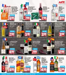 Gazetka promocyjna Aez - Prospekte - Gazetka - ważna od 24.10 do 24.10.2026 - strona 13 - produkty: alkohol, amaro, Amber, aperitif, aperol, auer, Bad, Bau, Bona, campari, chia, chianti, eis, ente, finesse, flasche, frucht, früchte, früchten, grand sud, Grant‘s, grappa, jack daniel, jack daniels, jameson, johnnie walker, lillet, martini, Metaxa, moselland, ouzo, rama, ramazzott, ramazzotti, rebsortenweine, reis, rioja, Spezi, spirituosen, Ti, underberg, wein, weine, whisky, yeni raki, zott, ZTE