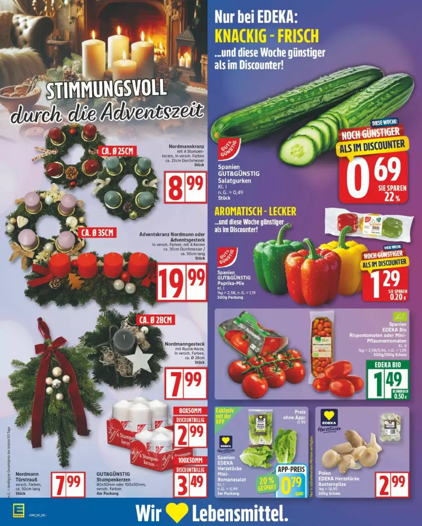 Aktueller Prospekt Edeka - Prospekte - von 17.11 bis 22.11.2025 - strona 2