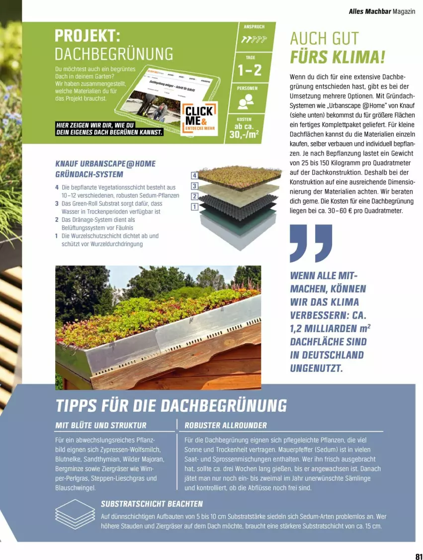 Aktueller Prospekt Obi - Prospekte - von 18.04 bis 31.05.2022 - strona 81 - produkty: Bau, beko, Cap, Garten, knauf, leine, Liege, mac, magazin, quad, Rauch, Ria, Ti