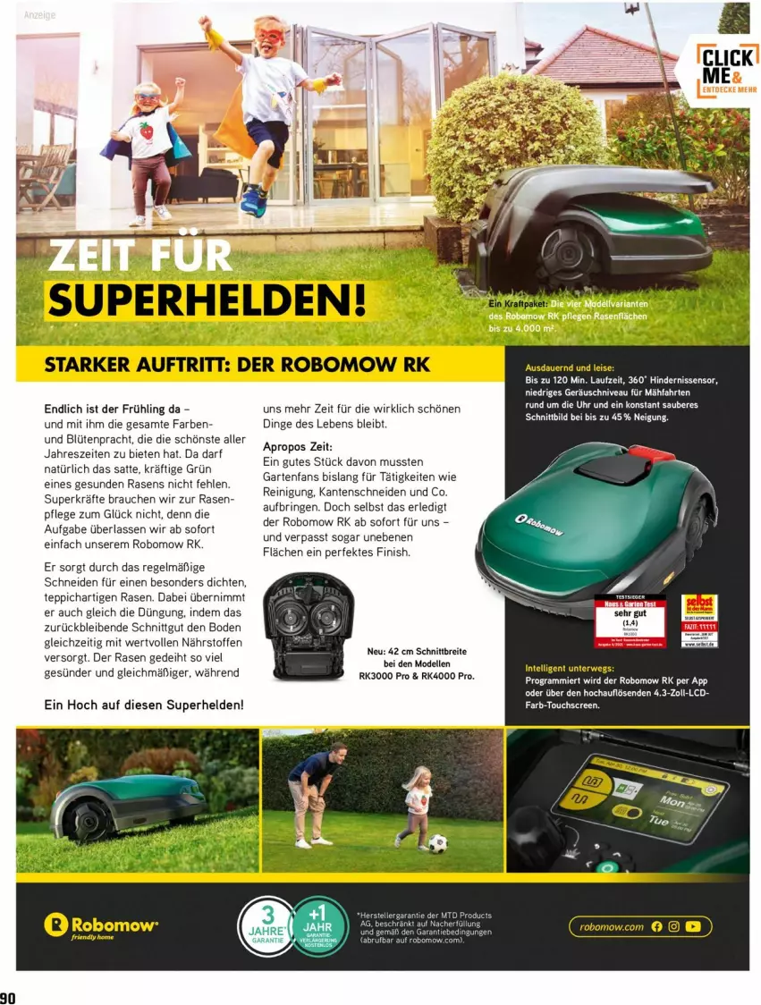 Aktueller Prospekt Obi - Prospekte - von 18.04 bis 31.05.2022 - strona 90 - produkty: Blüte, Brei, dell, eier, elle, Finish, Garten, Mode, rasen, Rauch, Reinigung, ring, tee, teppich, Ti, touchscreen, uhr