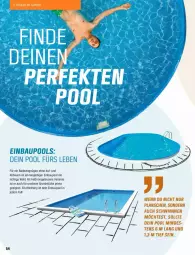 Gazetka promocyjna Obi - Prospekte - Gazetka - ważna od 31.05 do 31.05.2022 - strona 54 - produkty: Abba, Bad, Bau, pool, Ria, Ti