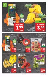 Gazetka promocyjna Marktkauf - Prospekt - Gazetka - ważna od 05.03 do 05.03.2022 - strona 10 - produkty: ananas, avocado, banane, bananen, beere, beeren, deka, erdbeere, erdbeeren, mam, mandarine, mandarinen, mango, orange, orangen, saft, tafeläpfel, Ti