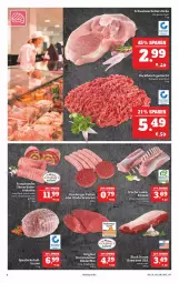 Gazetka promocyjna Marktkauf - Prospekt - Gazetka - ważna od 05.03 do 05.03.2022 - strona 12 - produkty: beef, burger, eis, fleisch, gin, hackfleisch, hackfleisch gemischt, hamburger, natur, rind, rinder, roastbeef, rouladen, Schal, Schale, schwein, schwein und rind, Ti, wein