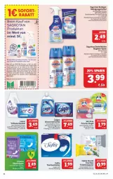 Gazetka promocyjna Marktkauf - Prospekt - Gazetka - ważna od 05.03 do 05.03.2022 - strona 26 - produkty: bio, biozidprodukte, calgon, cosmea, coupon, coupons, Desinfektion, ente, feuchtes toilettenpapier, flasche, gin, hakle, lenor, LG, papier, Rauch, reiniger, Reinigung, reinigungstücher, rwe, sagrotan, slip, slipeinlagen, sofortrabatt, sprühflasche, Tasche, taschen, taschentücher, Ti, toilettenpapier, tücher, vollwaschmittel, waschmittel, wasser, wasserenthärter, wc ente