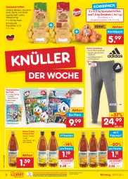 Gazetka promocyjna Netto Marken-Discount - Filial-Angebote - Gazetka - ważna od 15.10 do 15.10.2022 - strona 2 - produkty: Bau, bestpreis, buch, Comics, dell, disney, eis, flasche, Hohes C, hose, kartoffel, kartoffeln, Lusti, Mode, ndk, reis, sac, schnitten, speisekartoffeln, Sweathose, Tasche, taschen, Taschenbuch, Ti, versandkostenfrei, zwiebel, zwiebeln