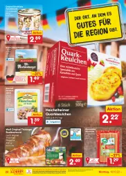 Gazetka promocyjna Netto Marken-Discount - Filial-Angebote - Gazetka - ważna od 15.10 do 15.10.2022 - strona 20 - produkty: ball, bestpreis, bratwurst, eimer, eis, feinkost, feinkostsalate, gin, jagdwurst, Käse, käsescheiben, küche, ndk, original thüringer, quark, reis, rezept, ring, rostbratwurst, sac, salat, salate, Soße, thüringer rostbratwurst, Ti, tomate, tomaten, versandkostenfrei, wurst, würstchen, ZTE