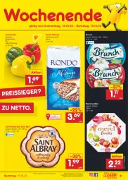 Gazetka promocyjna Netto Marken-Discount - Filial-Angebote - Gazetka - ważna od 15.10 do 15.10.2022 - strona 31 - produkty: albray, angebot, bestpreis, eis, Elan, kaffee, merci, paprika, reis, reiss, sac, Saint Agur, saint albray, Ti, ZTE