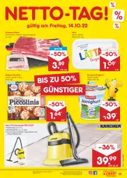 Gazetka promocyjna Netto Marken-Discount - Filial-Angebote - Gazetka - ważna od 15.10 do 15.10.2022 - strona 39 - produkty: almighur, almighurt, angebot, Bau, Behälter, bestpreis, beutel, bier, ehrmann, ehrmann almighurt, eis, lätta, papier, piccolinis, reis, schwein, schweine, schweine-bauch, Ti, Trockensauger, wagner, wein, weine, ZTE