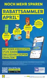Gazetka promocyjna Lidl - Aktionsprospekt - Gazetka - ważna od 15.04 do 15.04.2023 - strona 12 - produkty: coupon, coupons, eis, erde, gutschein, ndk, pril, Schal, Schale, telefon, Ti, Tüte