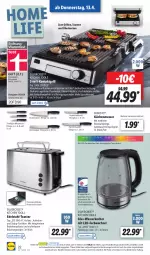 Gazetka promocyjna Lidl - Aktionsprospekt - Gazetka - ważna od 15.04 do 15.04.2023 - strona 26 - produkty: angebot, auto, brot, brötchen, brötchenaufsatz, dell, edelstahl, eier, eis, elle, ernesto, fleisch, gin, glas-wasserkocher, grill, grillplatte, ilag, Kocher, kontaktgrill, latte, messer, Messerset, Mode, ndk, Reinigung, reis, Ria, Schal, Schale, silvercrest, spülmaschinen, thermostat, Ti, toast, toaster, usb, wasser, wasserkocher, ZTE