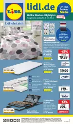 Gazetka promocyjna Lidl - Aktionsprospekt - Gazetka - ważna od 15.04 do 15.04.2023 - strona 43 - produkty: angebot, angebote, Bau, baumwolle, bett, bettwäsche, decke, dell, eis, elle, Holz, kaltschaummatratze, kissen, Kissenbezug, latte, lattenrost, matratze, matratzen, Matratzentopper, meradiso, mint, Mode, ndk, reis, rel, Schal, Schale, Schaummatratze, seersucker, Seersucker-Bettwäsche, spannbettlaken, telefon, Ti, topper, uhr, wolle