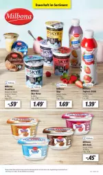 Gazetka promocyjna Lidl - Aktionsprospekt - Gazetka - ważna od 15.04 do 15.04.2023 - strona 7 - produkty: angebot, auer, Bona, dessert, drink, eis, joghur, joghurt, Milbona, milch, milchreis, natur, reis, sahne, Skyr, Ti, ZTE
