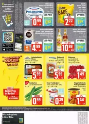 Gazetka promocyjna Edeka - Prospekte - Gazetka - ważna od 28.09 do 28.09.2024 - strona 4 - produkty: bockwurst, eis, gin, lebensmittel, nuss, philadelphia, reis, tee, Ti, wurst