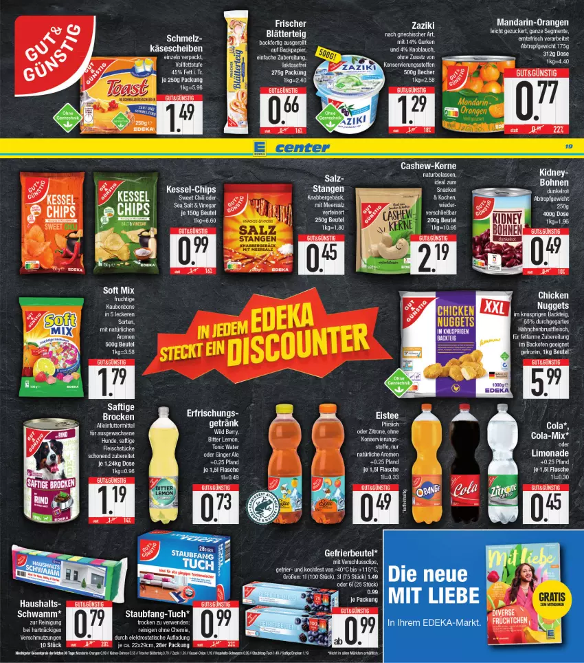 Aktueller Prospekt E Center - Angebote der Woche - von 11.07 bis 16.07.2022 - strona 19 - produkty: bohne, bohnen, snack, Ti, tuc