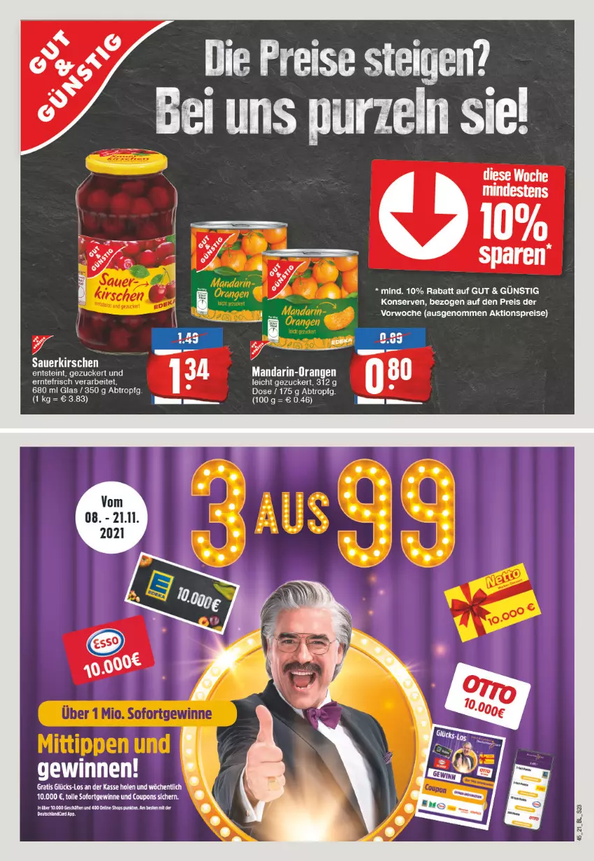 Aktueller Prospekt Edeka - Angebote der Woche - von 08.11 bis 13.11.2021 - strona 23