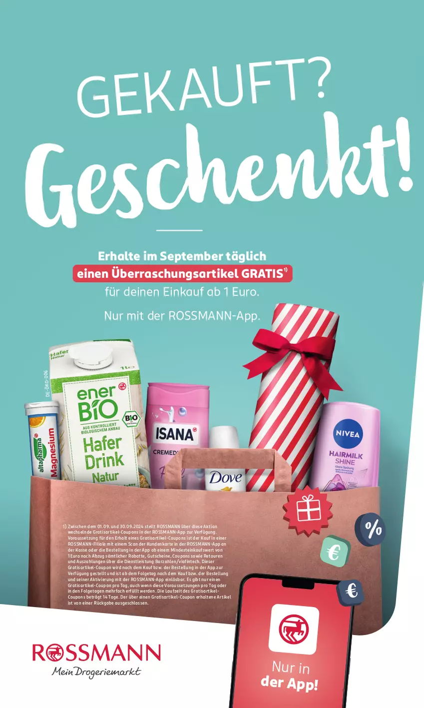 Aktueller Prospekt Rossmann - Prospekte - von 02.09 bis 06.09.2024 - strona 16 - produkty: coupon, coupons, eis, erde, gutschein, gutscheine, LG, Ti