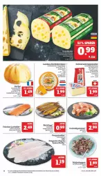 Gazetka promocyjna Marktkauf - Prospekt - Gazetka - ważna od 19.10 do 19.10.2024 - strona 14 - produkty: appenzeller, Bau, braten, cocktail, dressing, eier, eis, elle, filet, fisch, fol epi, frischfisch, garnelen, grünländer, hartkäse, holländischer schnittkäse, ideal zum braten, Käse, kräuter, Kürbis, lachs, lachsfilet, LG, matjes, milch, natur, nuss, Pangasius, paprika, pfeffer, reis, ring, schnittkäse, schweizer hartkäse, Ti, tisch