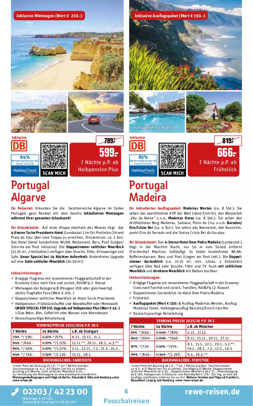 Aktueller Prospekt Rewe Reisen - Reiseprospekt - von 24.07 bis 29.08.2025 - strona 6 - produkty: Bad, bier, buch, deutschsprachige reiseleitung, drink, dusche, eis, ente, fisch, fische, Fischer, Garten, inklusivleistungen, LG, Liege, mac, pool, reis, rum, Schal, schirme, Ti, uhr, wasser, wein, Weste