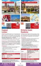 Gazetka promocyjna Rewe Reisen - Reiseprospekt - Gazetka - ważna od 29.08 do 29.08.2025 - strona 11 - produkty: Bad, buch, deutschsprachige reiseleitung, dusche, eis, Elektro, inklusivleistungen, Kilkenny, Meister, Metro, natur, pool, pril, rama, reis, ring, rwe, schott, Ti, tisch, uhr