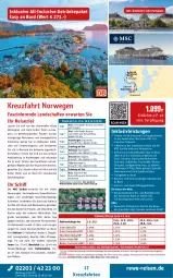 Gazetka promocyjna Rewe Reisen - Reiseprospekt - Gazetka - ważna od 29.08 do 29.08.2025 - strona 17 - produkty: alkohol, angebot, angebote, asti, auer, balkonkabine, bett, bier, buch, cocktail, cocktails, drink, drinks, dusche, eis, elle, ente, fanta, fenster, flasche, frucht, fruchtsäfte, getränk, getränke, inklusivleistungen, kreuzfahrten, Mode, natur, Persona, reis, rel, Ria, rwe, säfte, Spezi, Thea, Ti, uhr, wasser, wein, weine