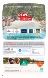 Gazetka promocyjna Rewe Reisen - Reiseprospekt - Gazetka - ważna od 29.08 do 29.08.2025 - strona 2 - produkty: buch, drucker, eis, elle, Engel, ente, erde, gin, kerze, LG, mastercard, natur, reis, rel, ring, Ti, ZTE