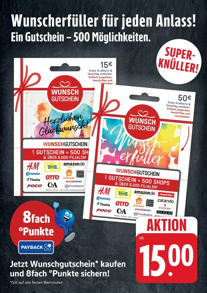 Aktueller Prospekt Edeka - Prospekte - von 02.03 bis 07.03.2026 - strona 25 - produkty: gutschein, payback, Ti, wein