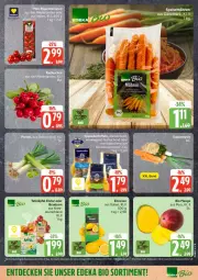 Gazetka promocyjna Edeka - Prospekte - Gazetka - ważna od 07.03 do 07.03.2026 - strona 7 - produkty: bio, decke, deka, edeka bio, mango, tafeläpfel, Ti, zitrone, zitronen