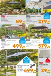 Gazetka promocyjna  - Gazetka - ważna od 02.05 do 02.05.2026 - strona 13 - produkty: ampelschirm, arlo, elle, gsw, latte, monte, schirmständer, schutzhülle, Ti, uv-schutz