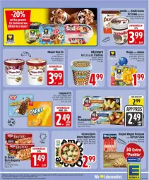 Gazetka promocyjna Edeka - Prospekte - Gazetka - ważna od 20.06 do 20.06.2026 - strona 11 - produkty: ananas, baguette, Becher, Bistro Baguette, Cap, deka, Dr. Oetker, eis, gin, häagen-dazs, K2, Kinder, kinder bueno, langnese, langnese eis, mango, nogger, nutella, original wagner, pizza, reis, rustipani, snack, Ti, wagner, würfel, zucker