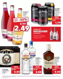 Gazetka promocyjna Kaufland - Umschlag - Gazetka - ważna od 28.08 do 28.08.2024 - strona 8 - produkty: alkohol, angebot, angebote, auer, ball, Ballantine's, beko, bier, blended scotch, blended scotch whisky, coca-cola, cola, coupon, coupons, discount, dry gin, ecco, eier, eis, erde, extra-rabatt, franziskaner, frucht, fruchtsecco, gefu, getränk, getränke, gewinnspiel, gin, ginger, gordon, gordon's, gutschein, jack daniel, jack daniel's, Laufen, lemonade, london dry, london dry gin, Mixgetränk, natur, reis, rotkäppchen, schoko, schokolade, scotch, scotch whisky, Spiele, Ti, vanille, whiskey, whisky, ZTE