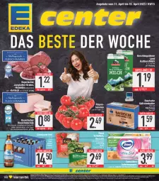 Gazetka promocyjna E Center - Angebote der Woche - Gazetka - ważna od 08.04 do 08.04.2023 - strona 1 - produkty: angebot, angebote, beutel, braten, butter, deka, eis, flasche, geback, gnocchi, gulasch, haltbare milch, jungbullen, lebensmittel, leberkäs, LG, mac, milch, Ofen, papier, pril, Rana, reis, rispentomaten, rouladen, Spezi, super-knüller, Süßrahmbutter, Ti, toilettenpapier, tomate, tomaten, torte, tortelloni, zewa, ZTE