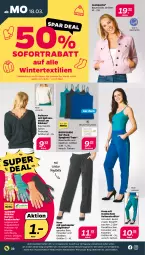 Gazetka promocyjna Netto - Woche 12 - Gazetka - ważna od 23.03 do 23.03.2024 - strona 22 - produkty: auer, Bau, baumwolle, body, bügel, Garten, handschuhe, hose, Jacke, jeans, Jeansjacke, Pullover, reifen, Ria, schuhe, sofortrabatt, spaghetti, Tasche, taschen, Ti, wolle, ZTE