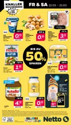 Gazetka promocyjna Netto - Woche 12 - Gazetka - ważna od 23.03 do 23.03.2024 - strona 32 - produkty: alle artikel ohne dekoration, angebot, braun, champignon, champignons, champignons braun, coupon, crème fraîche, dekoration, eis, elle, ente, fleisch, Fleischerei, geschnetzeltes, Gläser, Hähnchengeschnetzeltes, mayonnaise, natur, nutella, patros, reis, salat, Schere, Ti, Yo, Zelt