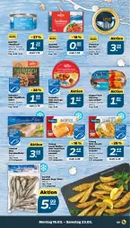 Gazetka promocyjna Netto - Woche 12 - Gazetka - ważna od 23.03 do 23.03.2024 - strona 9 - produkty: backfisch, Dorade, elle, femeg, filet, filets, fisch, forelle, hawesta, hering, Herings, rel, ring, salat, Sardinen, scholl, Spezi, thunfisch, Thunfischsalat, Ti