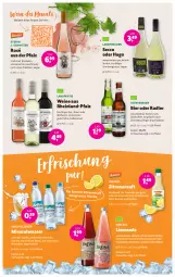 Gazetka promocyjna Denns Biomarkt - Prospekte - Gazetka - ważna od 15.08 do 15.08.2023 - strona 10 - produkty: adelholzener, alkohol, Alwa, bier, Blüte, cocktail, cocktails, direktsaft, ecco, flasche, frucht, früchte, früchten, Holz, hugo, limo, limonade, mac, mineralwasser, natur, nuss, oder radler, radler, rel, ring, roséwein, saft, störtebeker, Ti, tisch, wasser, wein, weine, Weißwein, zitrone, zitronen, zitronensaft