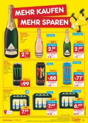 Gazetka promocyjna Netto Marken-Discount - Filial-Angebote - Gazetka - ważna od 13.08 do 13.08.2022 - strona 19 - produkty: angebot, bestpreis, drink, eis, energy drink, flasche, monster, reis, sekt, Spreequell, Ti, ZTE