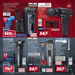 Gazetka promocyjna Real - Real Handzettel - Gazetka - ważna od 26.02 do 26.02.2022 - strona 39 - produkty: ball, beutel, braun, bürste, bürsten, eis, Elan, elle, ente, gillette, Intel, LG, Multigroom, Philips, quad, rasierer, Reinigung, reis, rel, Schal, schallzahnbürste, Sport, tee, teller, Ti, timer, wasser, zahnbürste