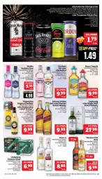 Gazetka promocyjna Marktkauf - Prospekt - Gazetka - ważna od 30.12 do 30.12.2023 - strona 23 - produkty: aktionspreis, alkohol, bacardi, batida, Cap, captain morgan, deka, Effect, eier, eierlikör, eis, flasche, geschenkpackung, getränk, gin, Gorbatschow, gordon, gordon's, Havana Club, islay single malt, jack daniel, jack daniels, jim beam, johnnie walker, kräuter, laphroaig, licor, licor 43, likör, mangaroca, martini, nuss, ouzo, ouzo 12, reis, rum, sapphire, scotch, scotch whisky, Sierra, sierra tequila, single malt, smirnoff, Tanqueray, tequila, Ti, tonic, underberg, verpoorten, vodka, whisky, wodka, ZTE