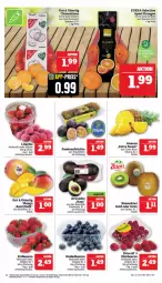 Gazetka promocyjna Marktkauf - Prospekt - Gazetka - ważna od 30.12 do 30.12.2023 - strona 6 - produkty: aktionspreis, ananas, beere, beeren, clementinen, deka, eimer, eis, früchte, heidelbeere, heidelbeeren, kiwi, mango, nuss, orange, orangen, reis, Ti, ZTE