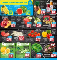 Gazetka promocyjna Hit - Prospekte - Gazetka - ważna od 13.05 do 13.05.2023 - strona 2 - produkty: ananas, auer, banane, bananen, Bau, beere, beeren, berliner, bio, bio hit, braten, deutscher spargel, discount, eis, elle, erdbeere, erdbeeren, flasche, fleisch, frucht, fruchtfleisch, Frühkartoffeln, grill, gurke, ilag, Innocent, kartoffel, kartoffeln, kohlrabi, kopfsalat, kracher, limo, mac, melone, Nektar, nektarinen, oder pfirsiche, paprika, paprika rot, pfirsich, pfirsiche, reis, Ria, rispentomaten, rosen, rosmarin, rwe, saft, salat, Schal, Schale, smoothie, snack, spargel, speisefrühkartoffeln, tafeläpfel, Ti, tisch, tomate, tomaten, wasser, wassermelone, Wella, zitrone, zitronen, ZTE