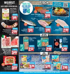 Gazetka promocyjna Hit - Prospekte - Gazetka - ważna od 13.05 do 13.05.2023 - strona 6 - produkty: aqua, aus dem kühlregal, beutel, braten, Bresaola, bruzzzler, buch, eis, elle, escal, filegro, filet, finesse, fisch, fische, Fischer, fischtheke, fleisch, fleischwurst, forelle, frischfisch, frutti di mare, Geflügel, grill, gurke, herta, herta finesse, Holz, ideal zum braten, iglo, knoblauch, kühlregal, lachs, mac, montorsi, natur, prosciutto, prosciutto cotto, pute, putenbrust, regal, reis, rel, resa, Ria, riserva, saft, salz, Schere, schinken, schlemmerfilet, Spezi, steak, steaks, Steinbeißer, Steinbeißerfilet, thunfisch, Ti, wasser, Wild, wildlachs, wolfsbarsch, wurst, ZTE