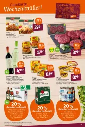 Gazetka promocyjna Tegut - Angebote der Woche - Gazetka - ważna od 08.01 do 08.01.2022 - strona 27 - produkty: alkohol, angebot, angebote, Becher, beutel, bio, Bio-Wein, bioland, Brei, buch, cevapcici, croutons, dekoration, eis, elle, erasco, flasche, getränk, getränke, grill, kartoffel, kartoffelbrei, lamm, maggi, mit röstzwiebeln, natur, naturland, pfanne, pils, pilsner, pilsner urquell, ravioli, reis, rind, röstzwiebeln, sauvignon, sauvignon blanc, Schal, Schale, suppe, teller, terrine, Ti, wein, Weißwein, zwiebel, zwiebeln